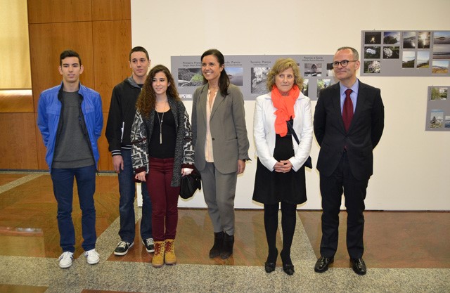 Acto de entrega de premios do concurso de fotografía aos participantes no programa Comenius Regio